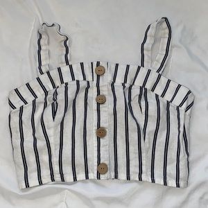 Striped Crop Top from GARAGE